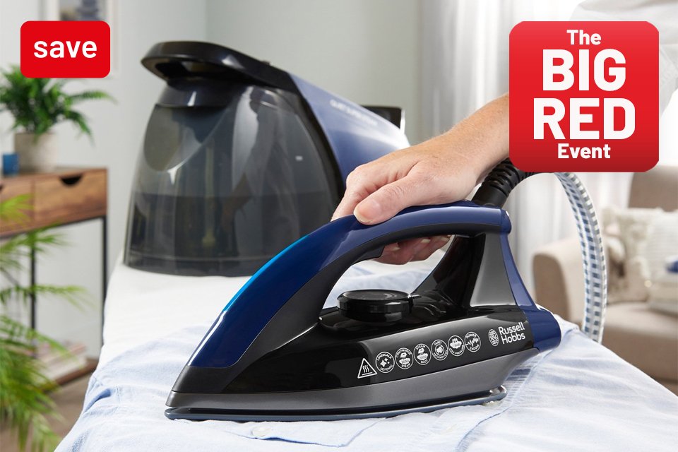 The Big Red Event. Save up to 30% on selected irons. Using codes RED10, RED20, RED30 and RED50.