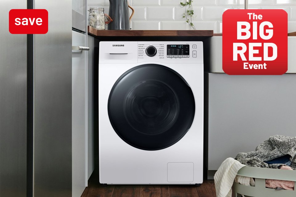 The Big Red Event. Save 10% on selected laundry appliances. Using codes RED10, RED20 and RED30.