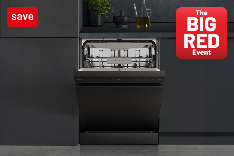 The Big Red Event. Save 10% on selected dishwashing appliances. Using code RED10.