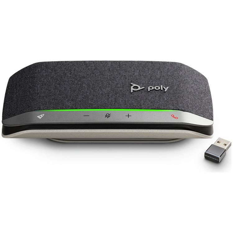 Poly Sync 20 Plus Bluetooth Speaker - Black & Silver 0