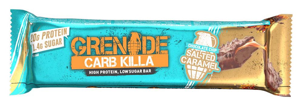 Grenade Carb Killa Bar Choc Chip Salted Caramel 12 x 60g Review