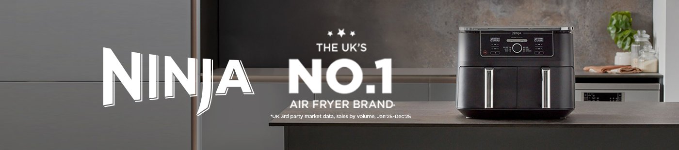 Ninja. The UKs No.1 air fryer brand.