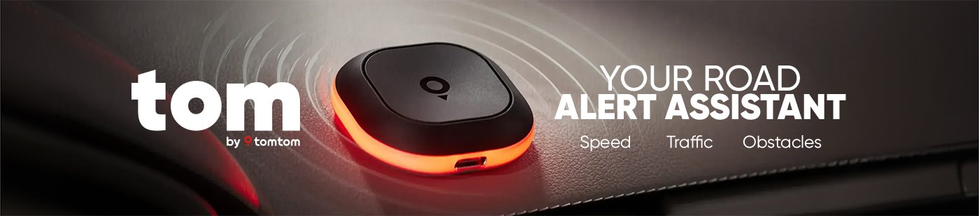 Tom by TomTom. Your road alert assistant.