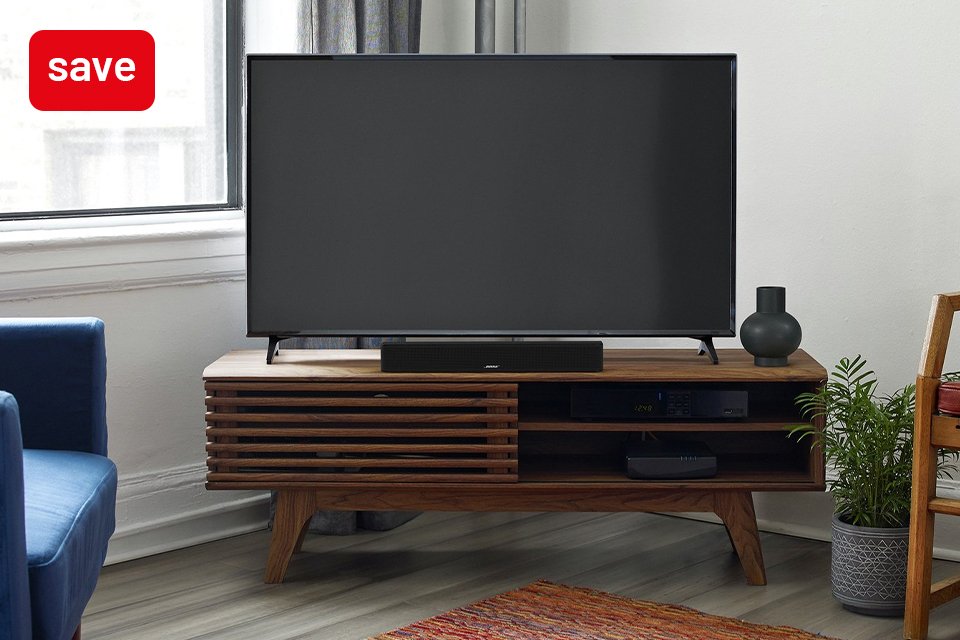 Shop selected Bose soundbars from £149.