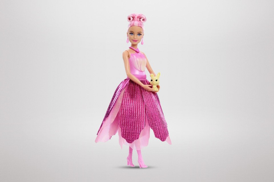 Barbie Petal Pop Scented Fashion Doll & Accessories.