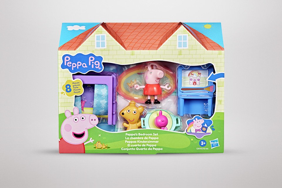Peppa Pig Peppa's Bedroom Playset.