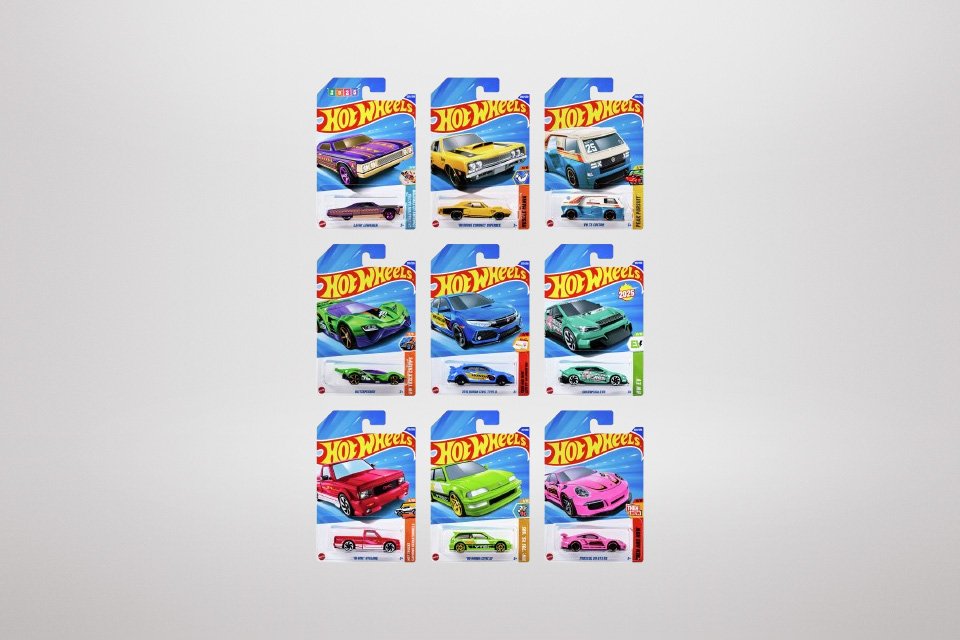 Hot Wheels Basic Car Assortment.