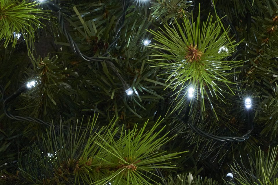 Habitat 240 Bright White LED Christmas Tree Lights.