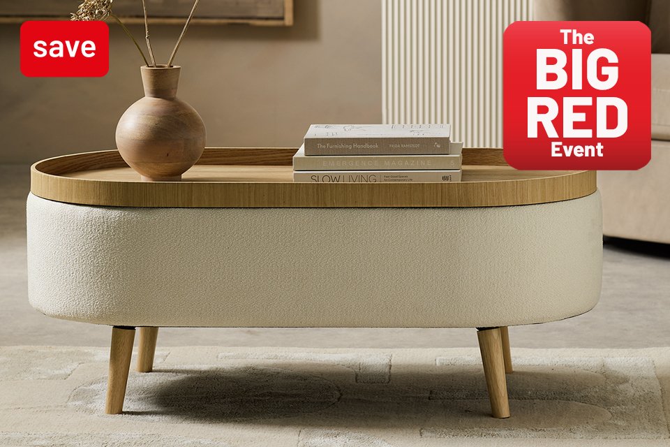 The Big Red Event. Save up to 1/3 on selected Home & Furniture.