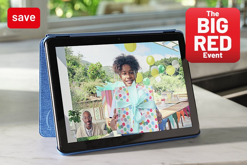 Save up to 20% on selected Amazon devices with codes RED10 & RED20.