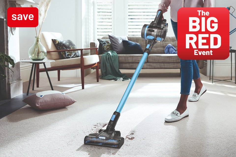 The Big Red Event. Save on selected floorcare. Use codes RED10, RED20 & RED30.