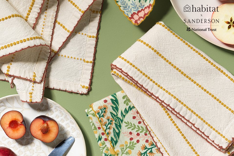 Habitat x Sanderson | National Trust. Tuck into our latest National Trust x Sanderson collab.