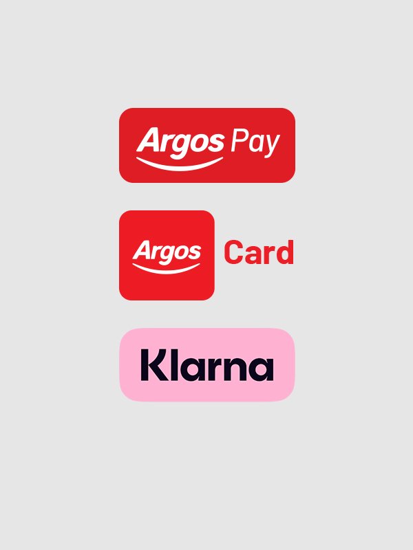 Ways to pay. Credit options available on your purchase when shopping at Argos.