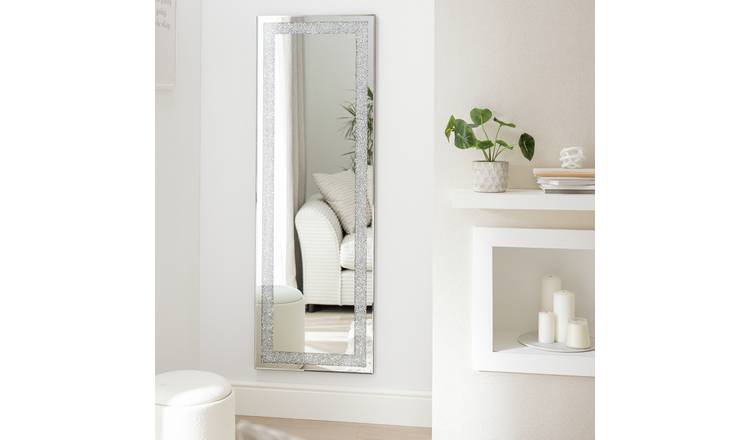 Argos Home Sparkle Glass Wall Mirror - 150x50cm