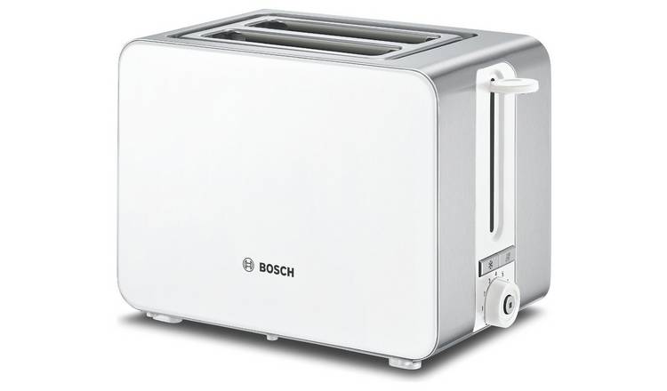 Bosch TAT7201GB Sky Styline 2 Slice Toaster - White