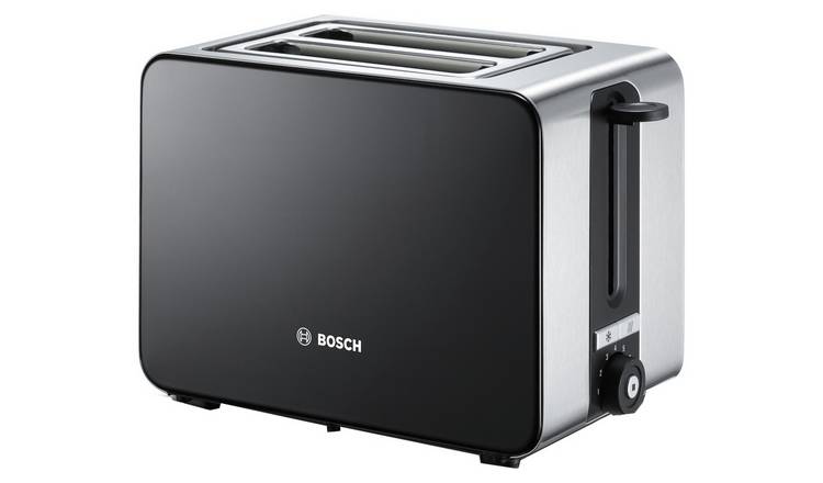 Bosch TAT7203GB Sky Styline 2 Slice Toaster - Black