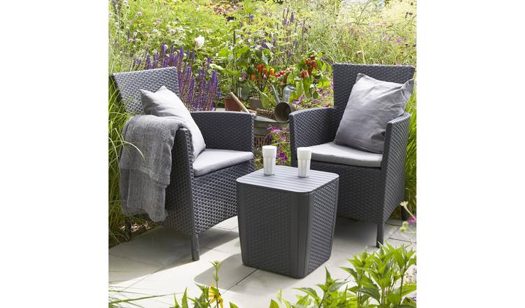 Keter iowa store 2 seater rattan