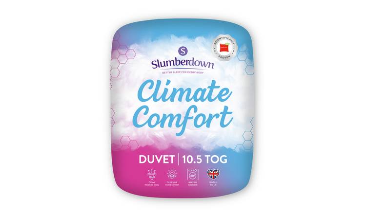 Buy Slumberdown Climate Comfort 10.5 Tog Duvet Superking Duvets Argos