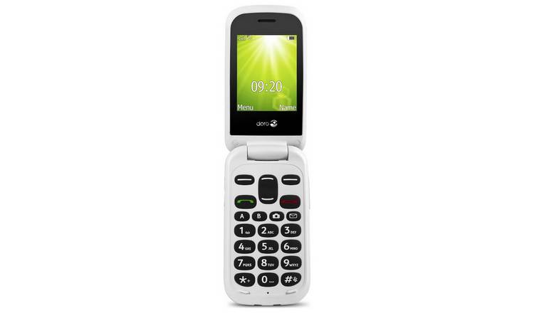 SIM Free Doro 2404 Mobile Phone - Black & White