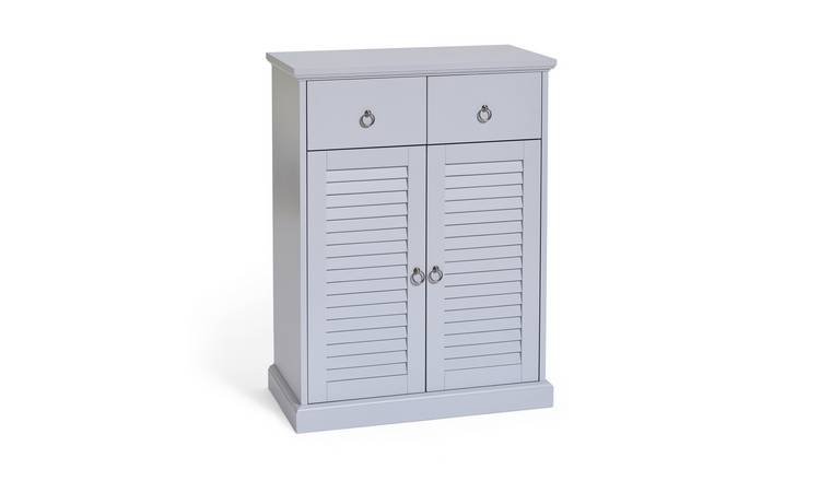 Argos Home Le Marais 2 Door Double Unit Cabinet - Grey