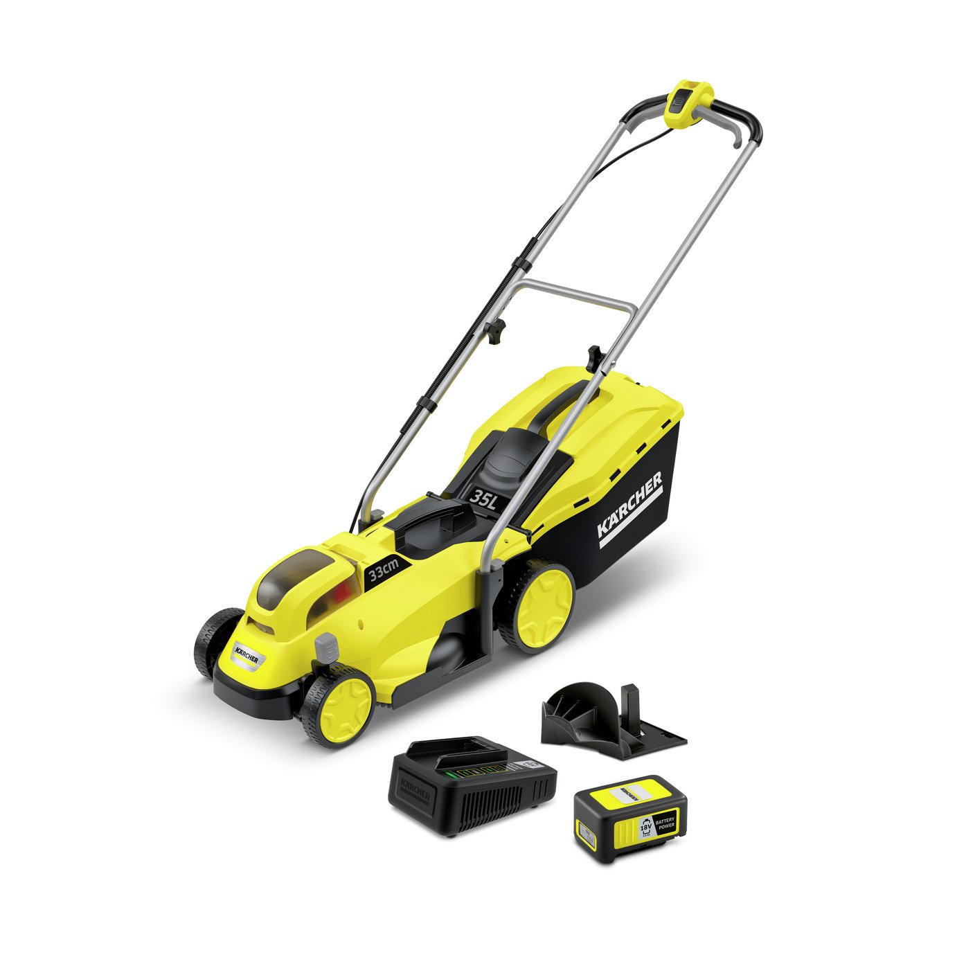 Karcher 33cm Cordless Lawnmower Review