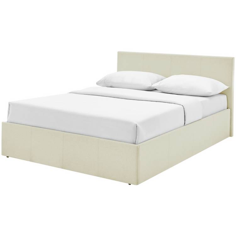 Argos Home Heathdon Small Double Ottoman Bed - Natural 0