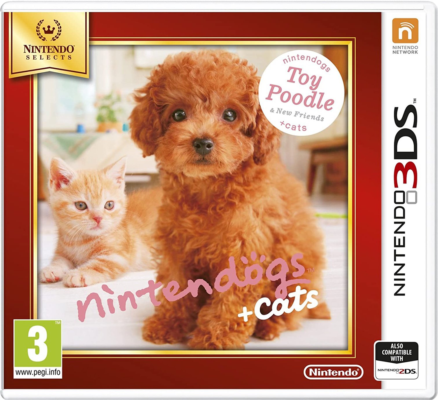 Nintendo Nintendogs Toy Poodle and Cats 3DS Game Review