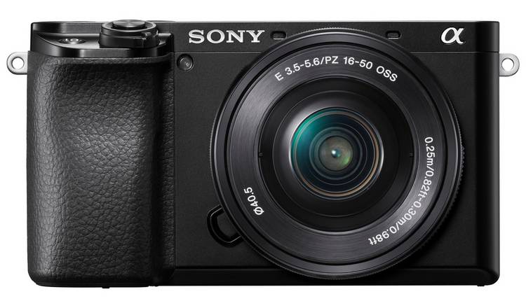 Sony A6100L APS-C Mirrorless Camera With 16-50mm Lens Black