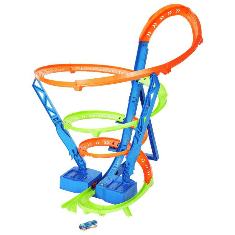 Hot Wheels Action Spiral Speed Crash Playset 0