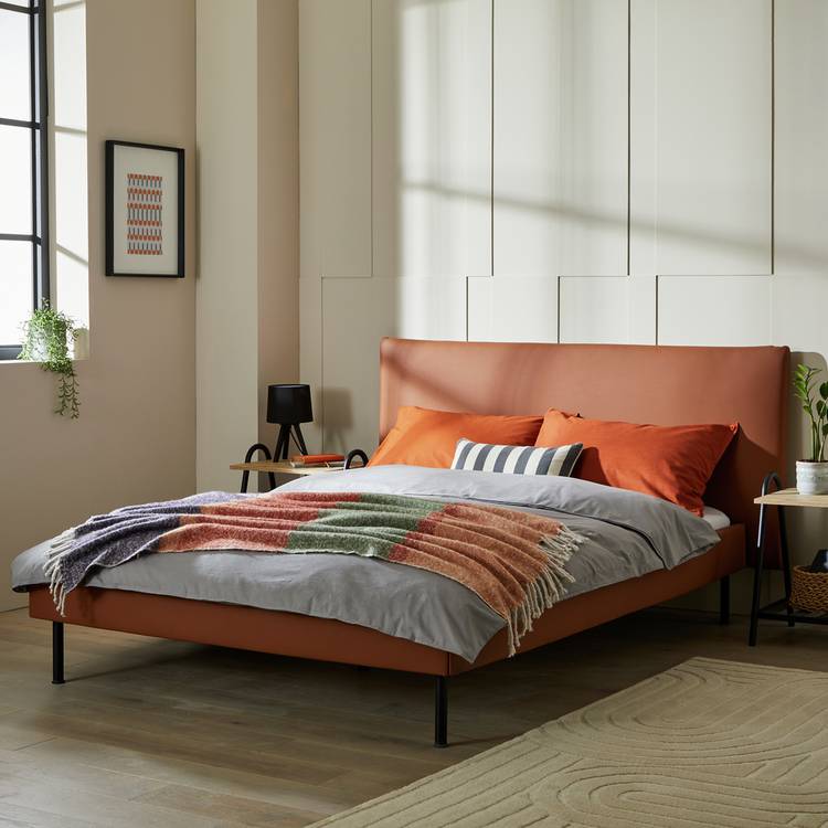 Habitat Flux Kingsize Bed Frame - Tan 0