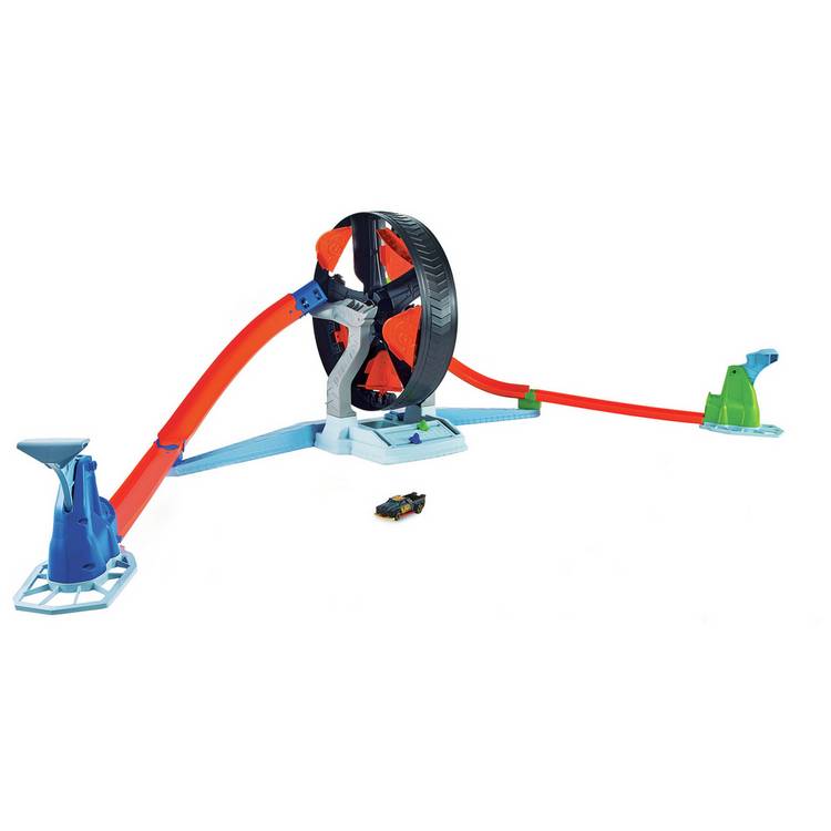 Hot Wheels Spinwheel Challenge Track Launchers Playset 0