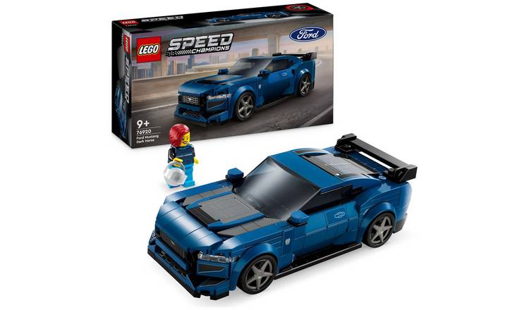 Buy LEGO Speed Champions Ford Mustang Dark Horse Sport Car 76920 LEGO Argos