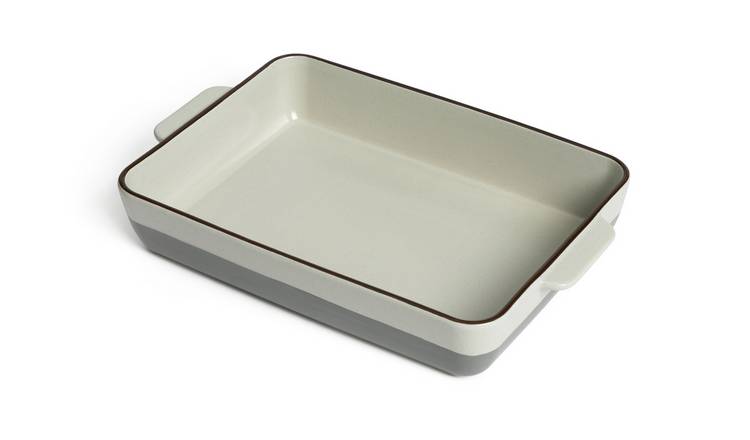 Habitat Speckle 29cm Medium Ceramic Roaster