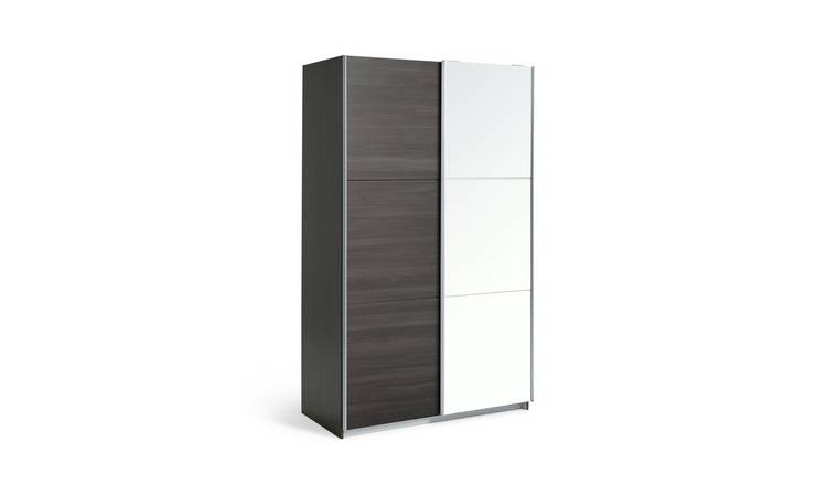 Argos black online cupboard