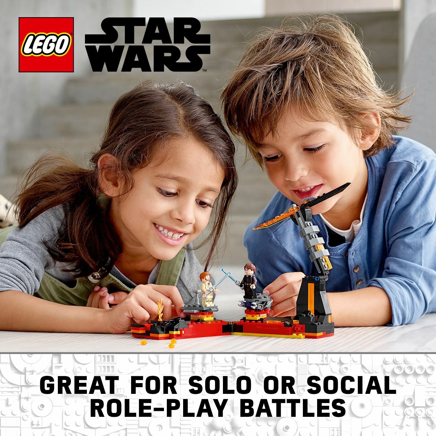 LEGO Star Wars Duel on Mustafar Playset Review