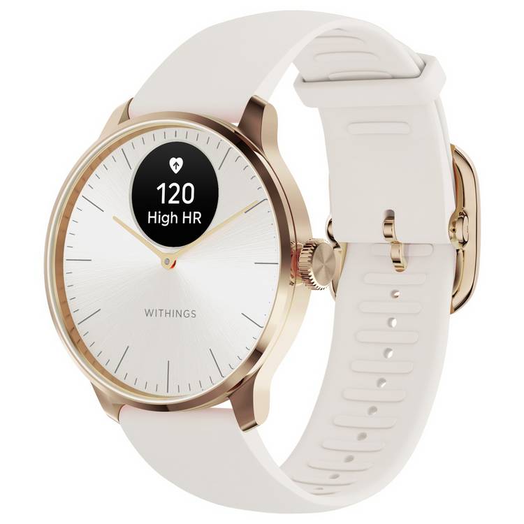 Withings ScanWatch Light Smart Watch - Rose Gold 0