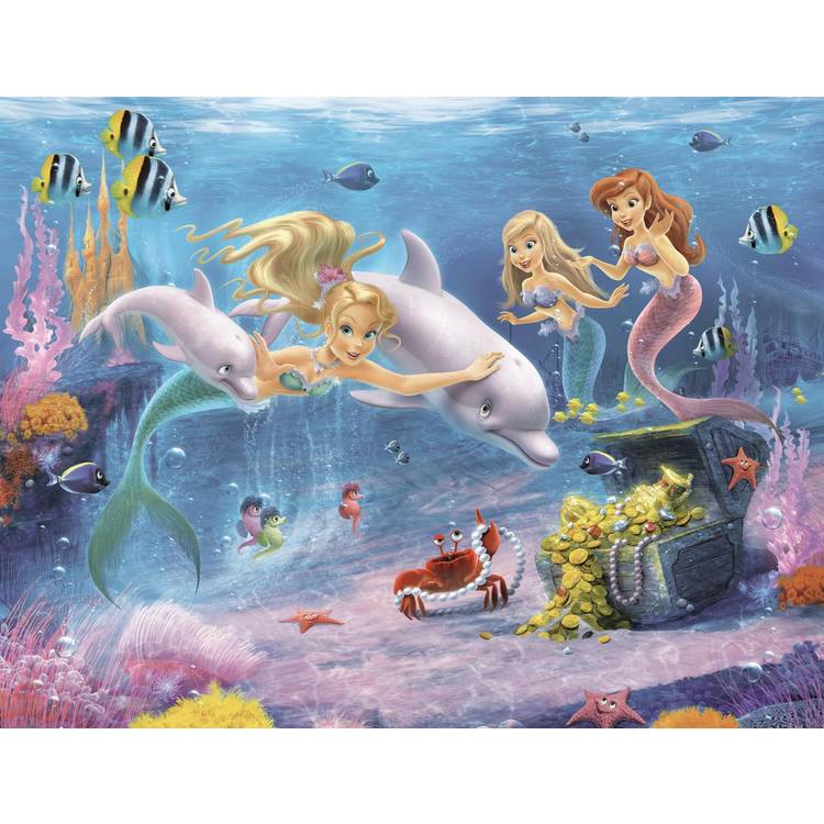 Walltastic Magical Mermaids Kids Wall Mural 0