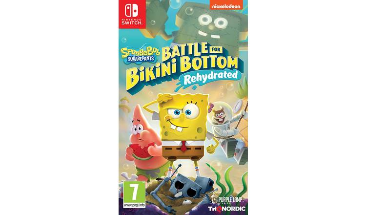 Battle for bikini bottom deals rehydrated release date switch