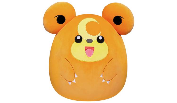 Buy Original Squishmallows Pokemon 14 inch Teddiursa Plush Teddy bears and soft toys Argos