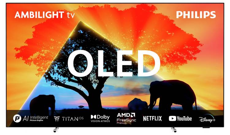 Philips 65 Inch 65OLED759 Smart 4K UHD HDR OLED Freeview TV