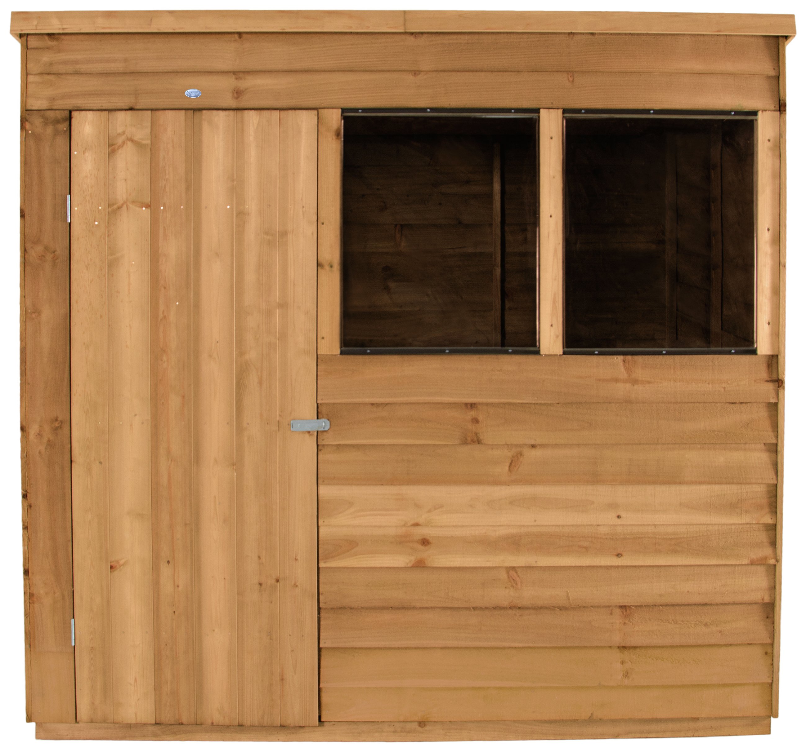 Forest 7 x 5ft Overlap Wooden Pent Shed