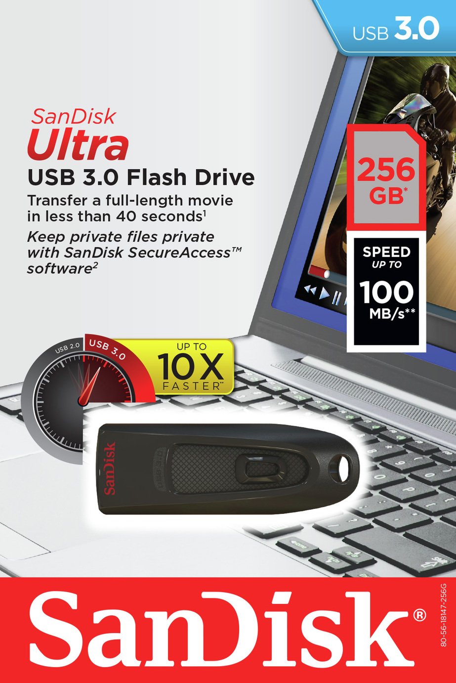SanDisk Ultra 100MB/s USB 3.0 Flash Drive Review