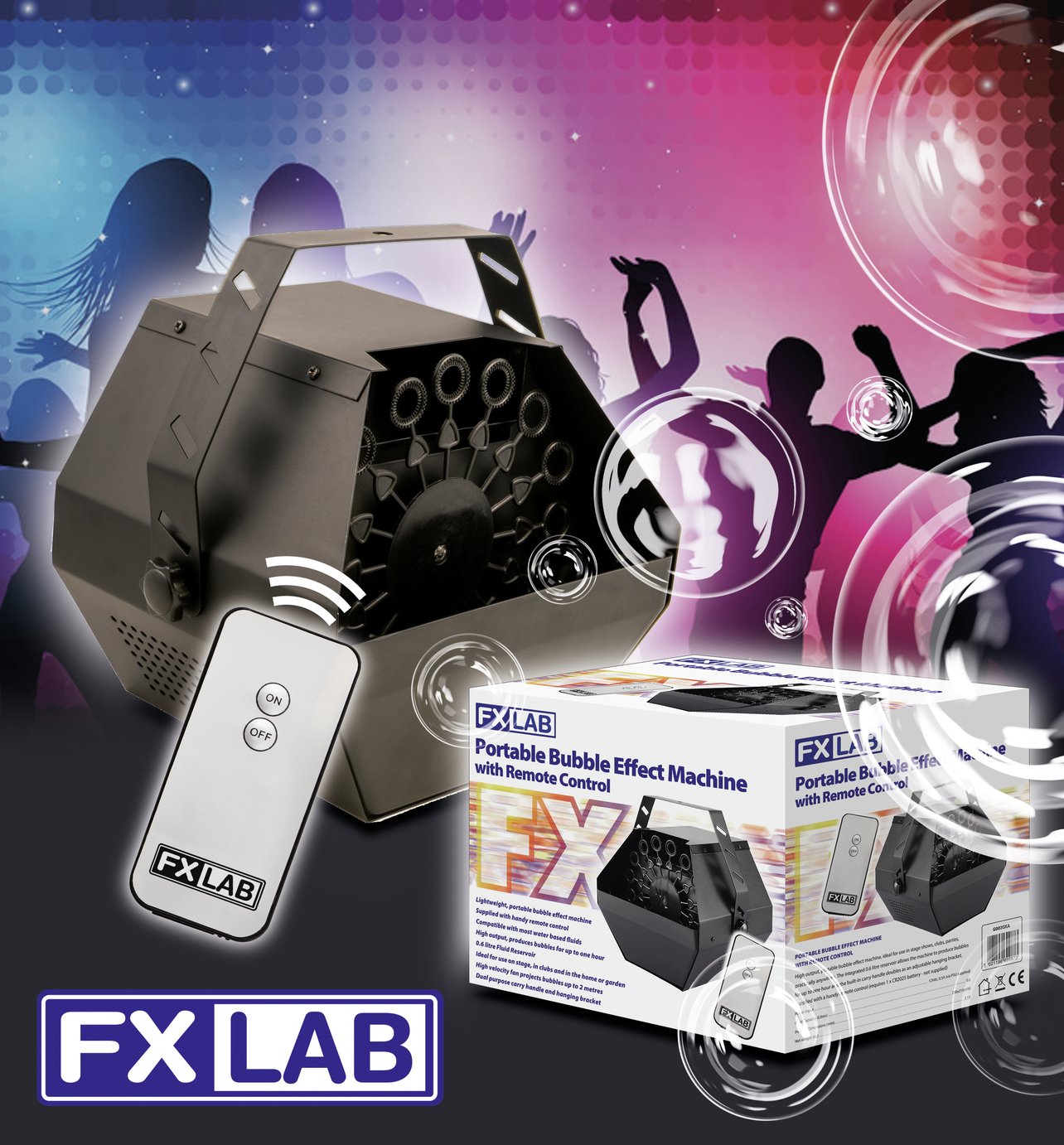 FXLab Portable Bubble Effect Machine Review