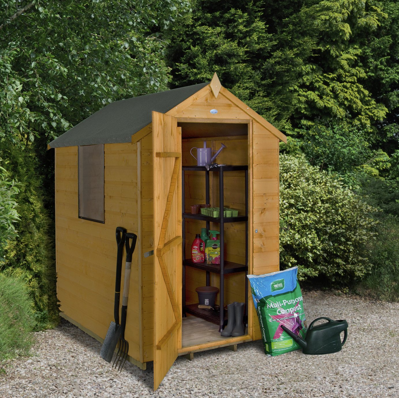 Forest Wooden 6 x 4ft Shiplap Apex Shed Review