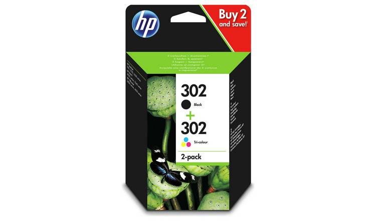 Tesco Remanufactured HP 302 Black Ink Cartridge - Tesco Groceries