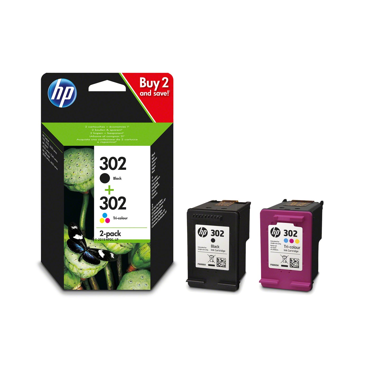 HP 302 Original Ink Cartridges Black & Colour Review