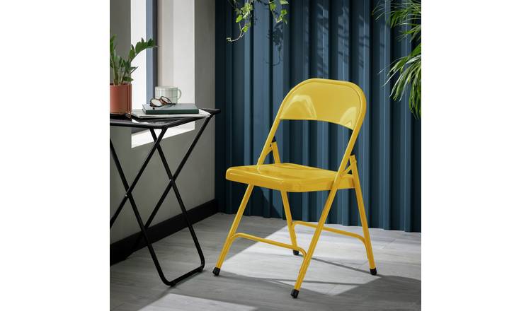 Argos yellow 2025 garden chair