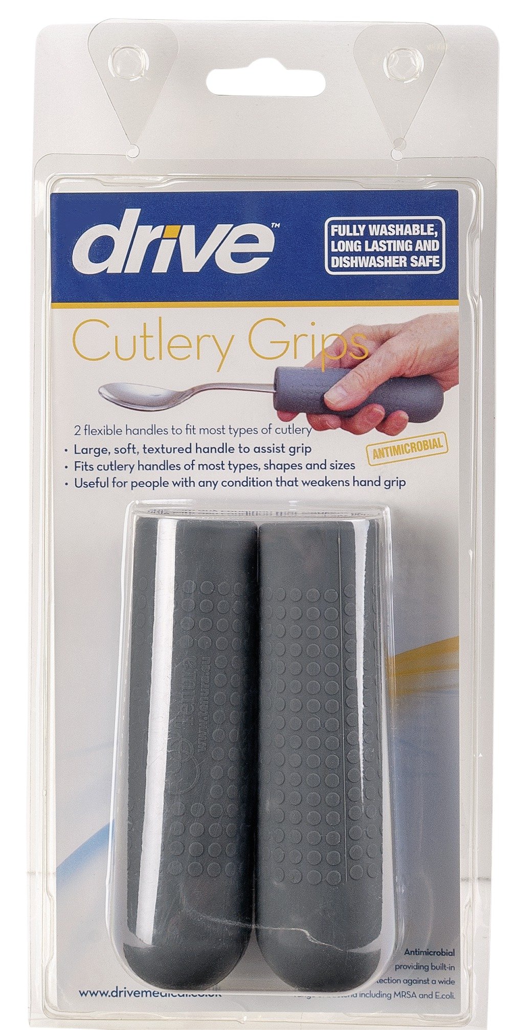 Anti-Slip Cutlery Grips Pack of 2