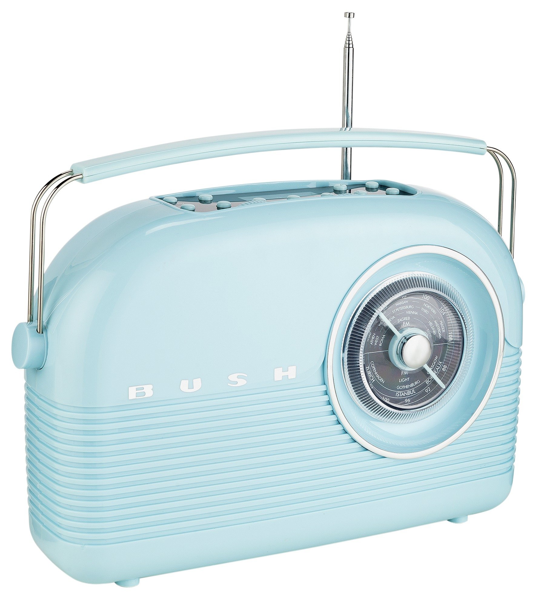 Bush Classic Retro DAB Radio - Cornflower Blue