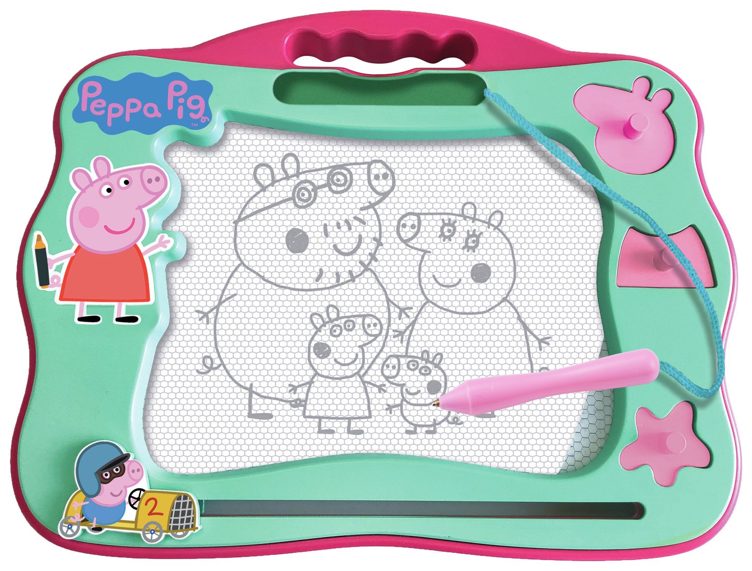 peppa pig etch sketch